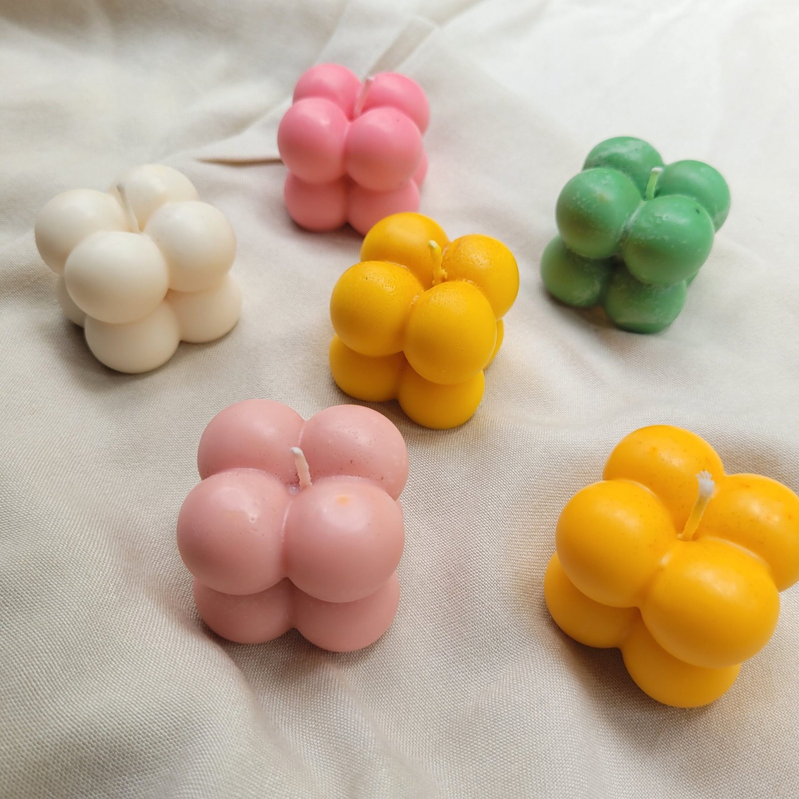 mini bubble candle