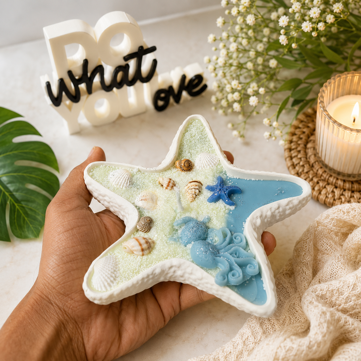 star beach candle